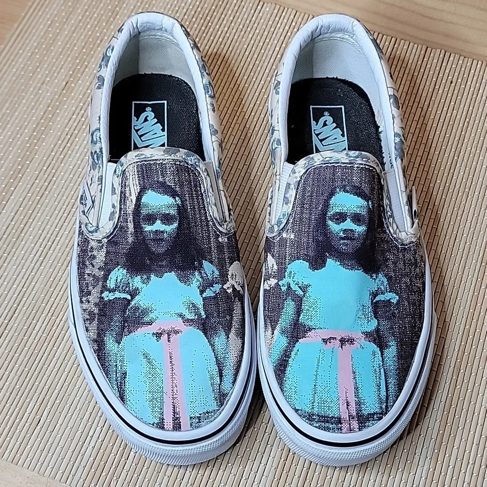 Vans X The Shining Twins Classic Slip On sz5